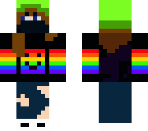 rainbow girl