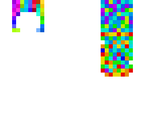 rainbow hair base