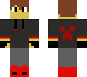 red and mat combo skin