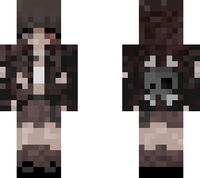 skeleton punk girl