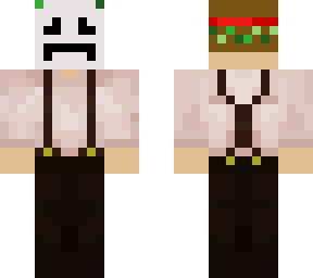 suspenders & mask