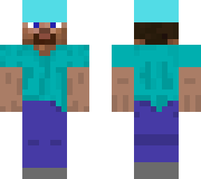 top hat steve (slight effects)