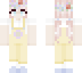 yellow overalls
