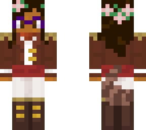 ash in the raccoon uniform but with dd color