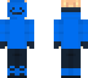blue mask