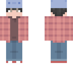 boy with axolotl hat