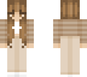 brown aesthetic girl