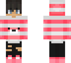 candy cane bear
