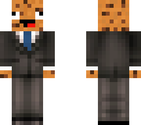 cookie in suit