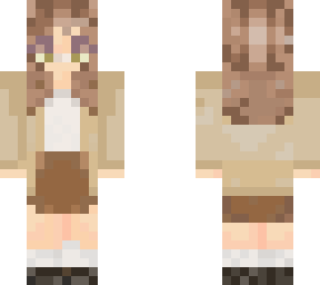 cute autumn cardigan girl <3