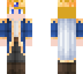 fancy blue skin