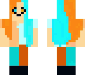 fire / ice  girl
