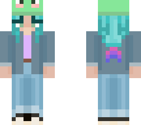 froggy hat girl