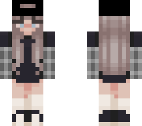gray skater - girl