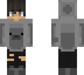 grey bear hoodie