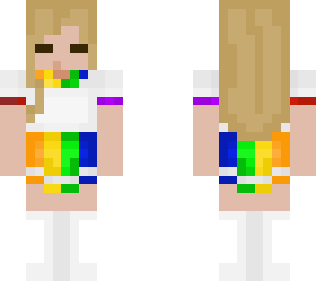 me in pandapridexx's pride school uniform! ??