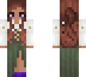 medieval girl, edited