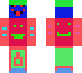 multicolour man