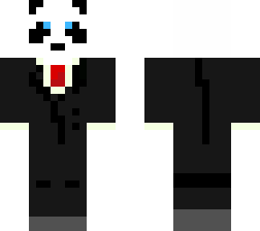 panda in da suit