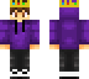 prince in purple hoodie