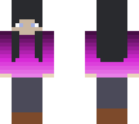 purple girl