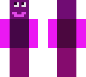 purple smile