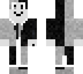 q b&w coat + tie