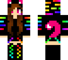rainbow girl