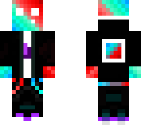 red and blue slime