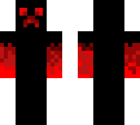 red glowing creeper