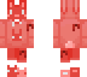ridiculous red rabbit outfit base reuploaded