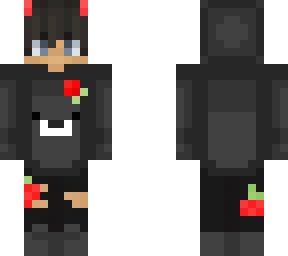 rose bear hoodie
