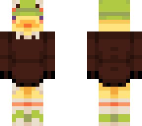 screw it, frog outfit duck!
