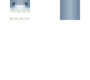 shark-mask (make a face inside! [u was eaten])