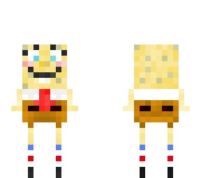 Work Spongebob Squarepants Classic Minecraft Skin