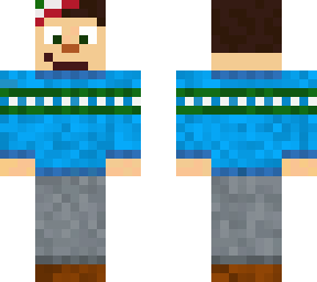 updated updated blue sweater