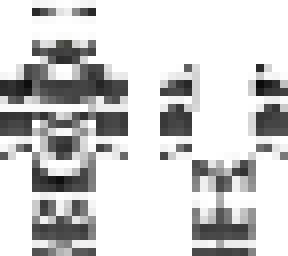 while and black master chief