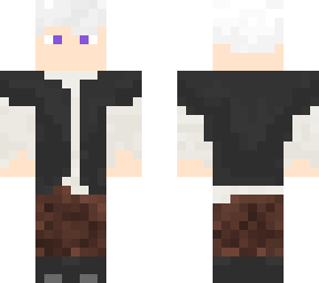 white haired dude