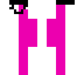 white x pink color combo