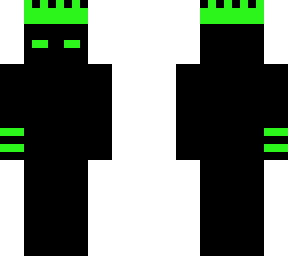 black green