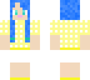 blue braids