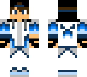 blue gamer boy