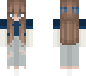 blue girl