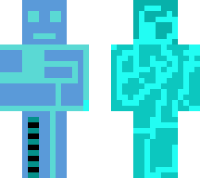 blue robot