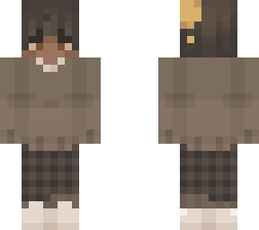 brown clothes