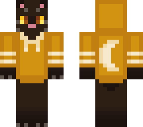 cat with hoodie moon version