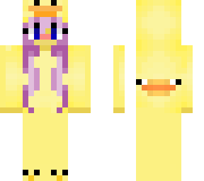 duck onesie girl