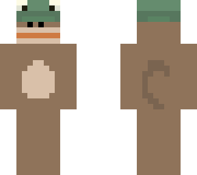 frog hat monke