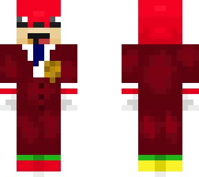 knuckles in a suit