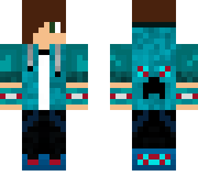me in eystreem outfit (cyan)